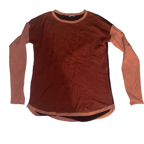 Smartwool Shadow Pine Color block Sweater Women Size‎ Small Lightweight - Picture 1 of 9